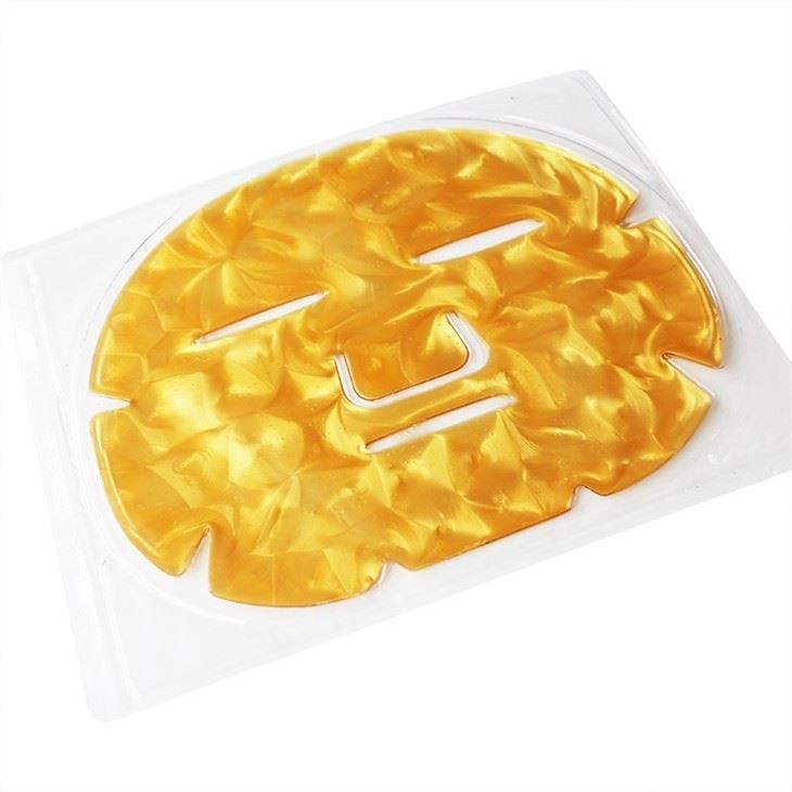 crystal collagen gold face mask